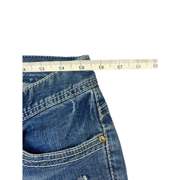 Rhythm in Blues Women's Light Weight Blue Denim Jeans - Picture 4 of 7